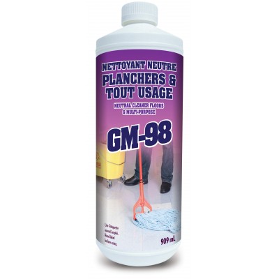 GM-98 - Nettoyant neutre à plancher - 909ml